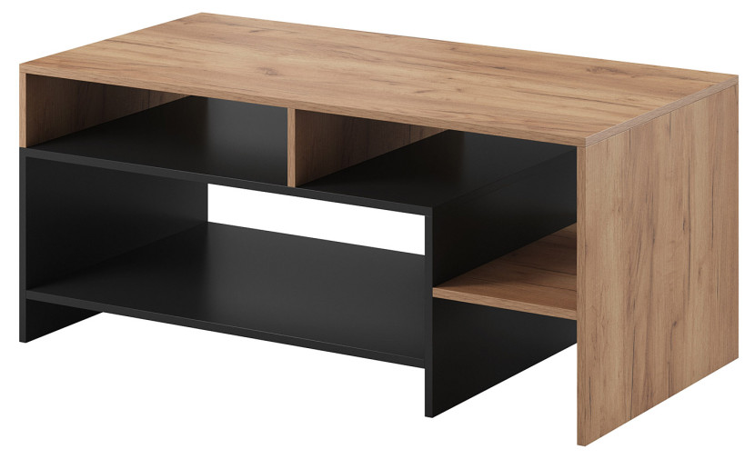 Ława kawowa dąb craft złoty + antracyt - Lureon 292315