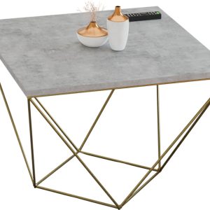 Ława Kawowa Druciana Stolik Loft Glamour Złoty BJ 913584 Ława Kawowa Druciana Stolik Loft Glamour Złoty BJ 913584