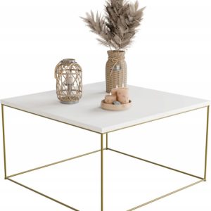 Ława Kawowa Druciana Stolik Loft Glamour Złoty BM 854131 Ława Kawowa Druciana Stolik Loft Glamour Złoty BM 854131
