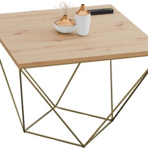 Ława Kawowa Druciana Stolik Loft Glamour Złoty DA 913667 Ława Kawowa Druciana Stolik Loft Glamour Złoty DA 913667