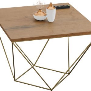Ława Kawowa Druciana Stolik Loft Glamour Złoty DL 913601 Ława Kawowa Druciana Stolik Loft Glamour Złoty DL 913601