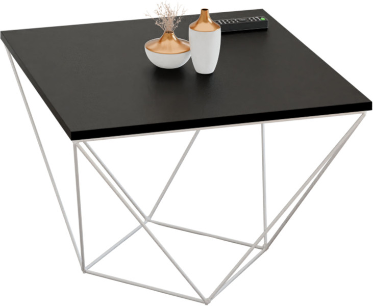 Ława Kawowa Druciana Stolik Loft Industrial Biały 913645