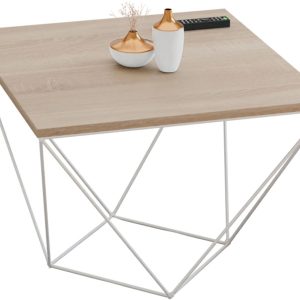 Ława Kawowa Druciana Stolik Loft Industrial Biały 913649