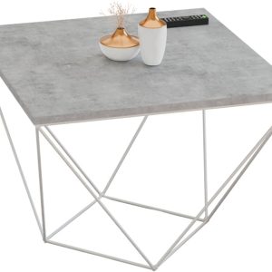 Ława Kawowa Druciana Stolik Loft Industrial Biały 913651