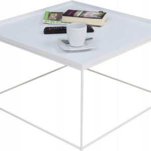 Ława Kawowa Druciana Stolik Loft Industrial Biały 853001 Ława Kawowa Druciana Stolik Loft Industrial Biały 853001