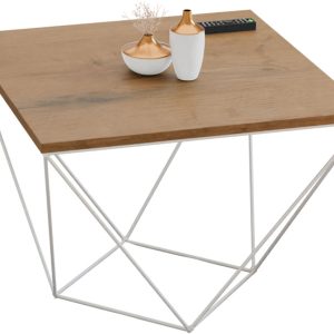 Ława Kawowa Druciana Stolik Loft Industrial Biały 913598 Ława Kawowa Druciana Stolik Loft Industrial Biały 913598