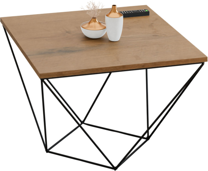 Ława Kawowa Druciana Stolik Loft Industrial Czarny 913641