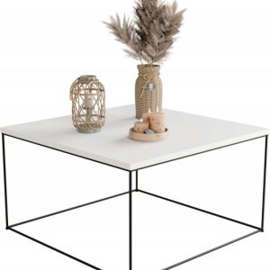 Ława Kawowa Druciana Stolik Loft Industrial Czarny 854143