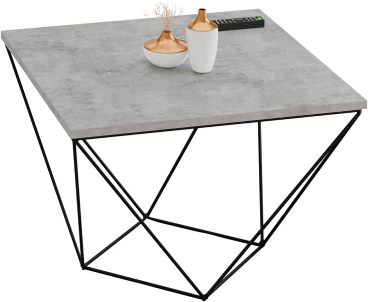 Ława Kawowa Druciana Stolik Loft Industrial Czarny 913571