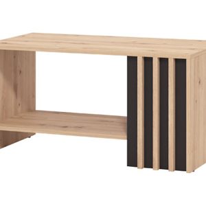 Ława Laval 90 cm z półką dąb artisan 803446 Ława Laval 90 cm z półką dąb artisan 803446