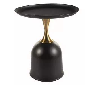 Ława LIBRA 51×51 czarna/złota 874161 Ława LIBRA 51×51 czarna/złota 874161