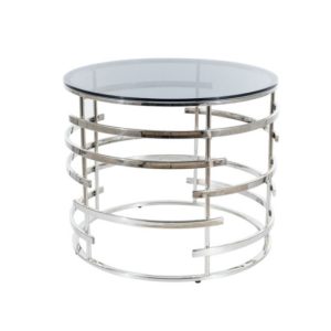 Ława LIVIA 60×60 srebrna 874102 Ława LIVIA 60×60 srebrna 874102