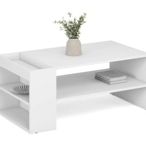 Ława MURCIA 100x55cm biała 840897 Ława MURCIA 100x55cm biała 840897