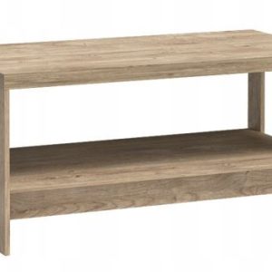 Ława NATURAL 120 cm dąb ribbeck stolik kawowy prostokątny półka 647403 Ława NATURAL 120 cm dąb ribbeck stolik kawowy prostokątny półka 647403