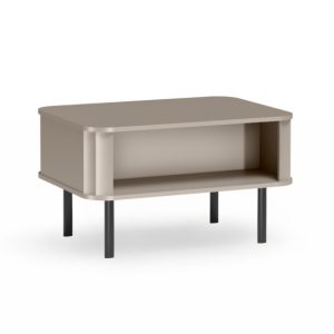 Ława NUVIA clay grey stolik kawowy z półką 989932 Ława NUVIA clay grey stolik kawowy z półką 989932