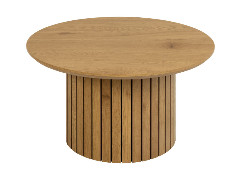 Ława okrągła 80 cm Orbis lamele 782615