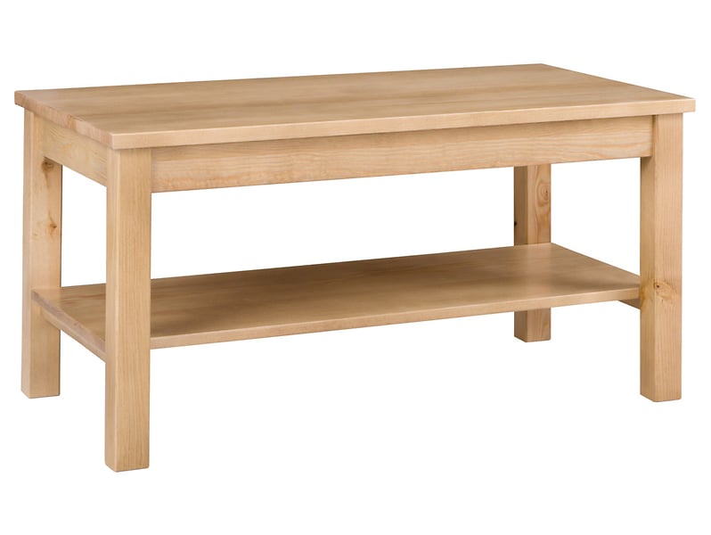 Ława Prestige 110x60 z półką dąb naturalny 55734