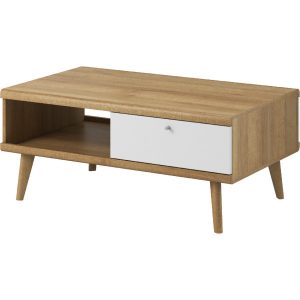 Ława PRIME 11 dąb riviera / biały 252294 Ława PRIME 11 dąb riviera / biały 252294