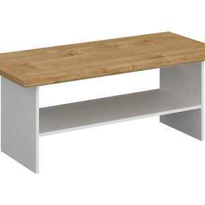 Ława Riva 120 cm dąb harbor złoty/biały 260519 Ława Riva 120 cm dąb harbor złoty/biały 260519