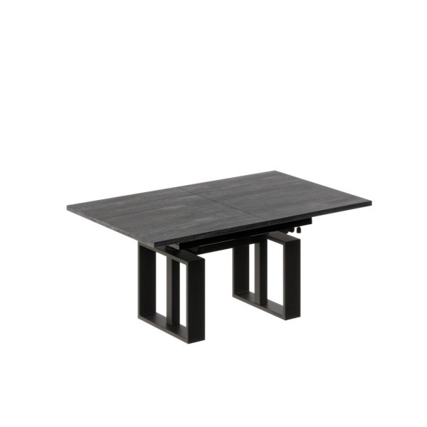 Ława rozkładana podnoszona EMPOLI 110(170)x65 beton ciemny 1038940