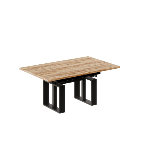 Ława rozkładana podnoszona EMPOLI 110(170)x65 dąb złoty craf 1038944