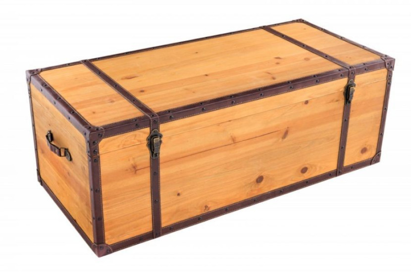 Ława-skrzynia sosnowa 41x110 cm Seas 300530