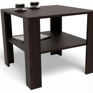 Ława stolik kawowy 68×68 WYSOKA EX3 wenge 201091 Ława stolik kawowy 68×68 WYSOKA EX3 wenge 201091