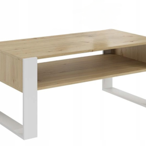 Ława stolik kawowy KAJA artisan-biały loft retro 247649