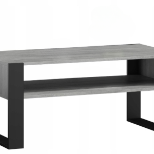 Ława stolik kawowy KAJA beton-czarny loft retro 247644 Ława stolik kawowy KAJA beton-czarny loft retro 247644