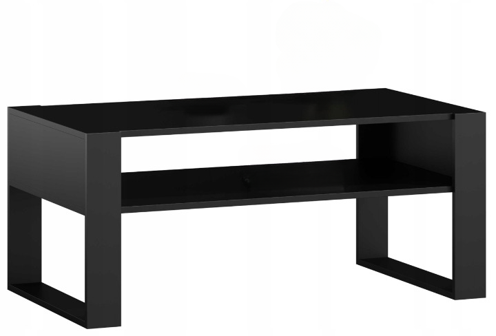 Ława stolik kawowy KAJA czarna loft retro 100cm 247651