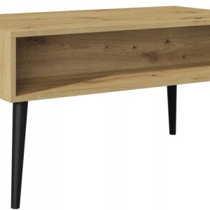Ława stolik kawowy LINO dąb artisan 100x50cm skandynawski retro loft 940012 Ława stolik kawowy LINO dąb artisan 100x50cm skandynawski retro loft 940012