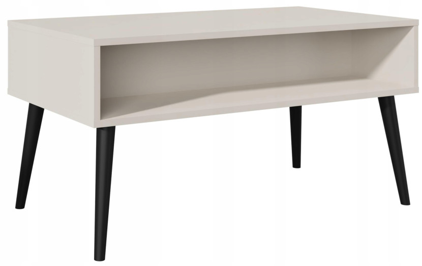 Ława stolik kawowy LINO kaszmir cashmere 100x50cm skandynawski retro loft 940011
