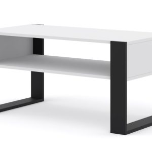 Ława stolik kawowy MONDI 100×50 cm biały mat 241369 Ława stolik kawowy MONDI 100×50 cm biały mat 241369