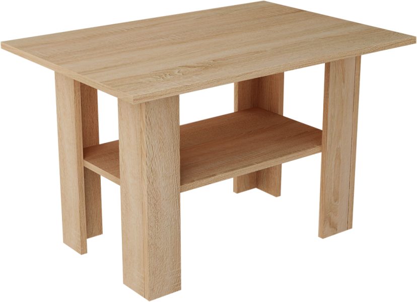 Ława Stolik T001 Dąb Sonoma 55x87x60 cm Bestseller 667314