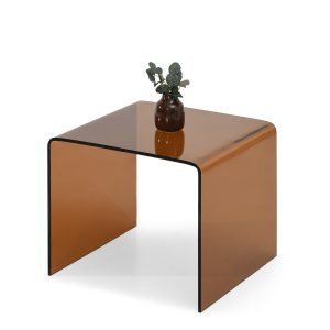 Ława szklana Jaspis-S brązowy, podstawa brązowy 847247 Ława szklana Jaspis-S brązowy, podstawa brązowy 847247