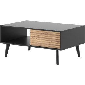 Ława WILLY 06 czarny / dąb artisan 252309