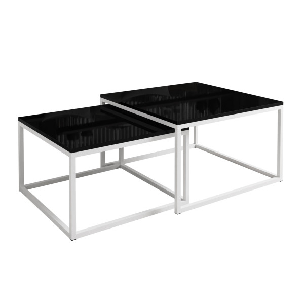 Ława YOSHI 2w1 biały/ czarny połysk 40/46 191634
