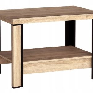 Ława z półką 90 cm DALLAS D-14 dąb sonoma 139752 Ława z półką 90 cm DALLAS D-14 dąb sonoma 139752