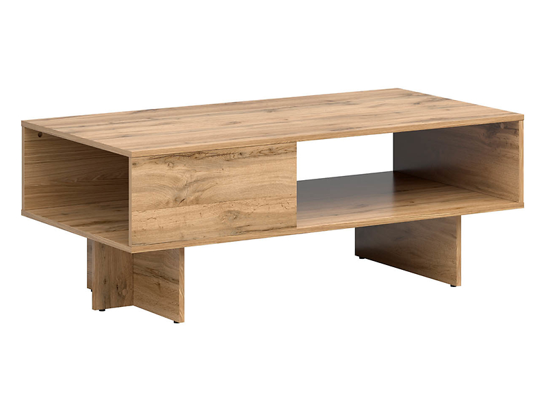 Ława Zele 120x60 z półką dąb wotan 37280