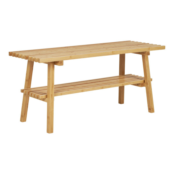 ŁAWKA BAMBUSOWA Ember w stylu boho NATURALNA lekka 648592