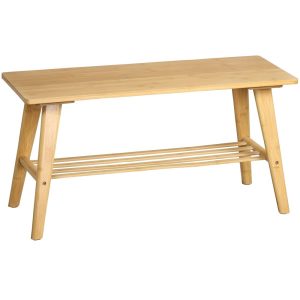 Ławka bambusowa KESPER, 80 x 30 x 41 cm 959758 Ławka bambusowa KESPER, 80 x 30 x 41 cm 959758