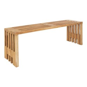 ŁAWKA Benidorm 35x140x48 cm Z DREWNA TEKOWEGO 656795 ŁAWKA Benidorm 35x140x48 cm Z DREWNA TEKOWEGO 656795
