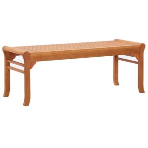 Ławka Brąz 120 x 44 x 45 cm Drewno vidaXL 509328 Ławka Brąz 120 x 44 x 45 cm Drewno vidaXL 509328