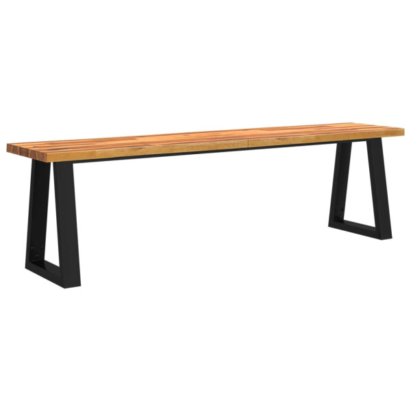 Ławka Brąz 160 cm Drewno akacjowe vidaXL 489974