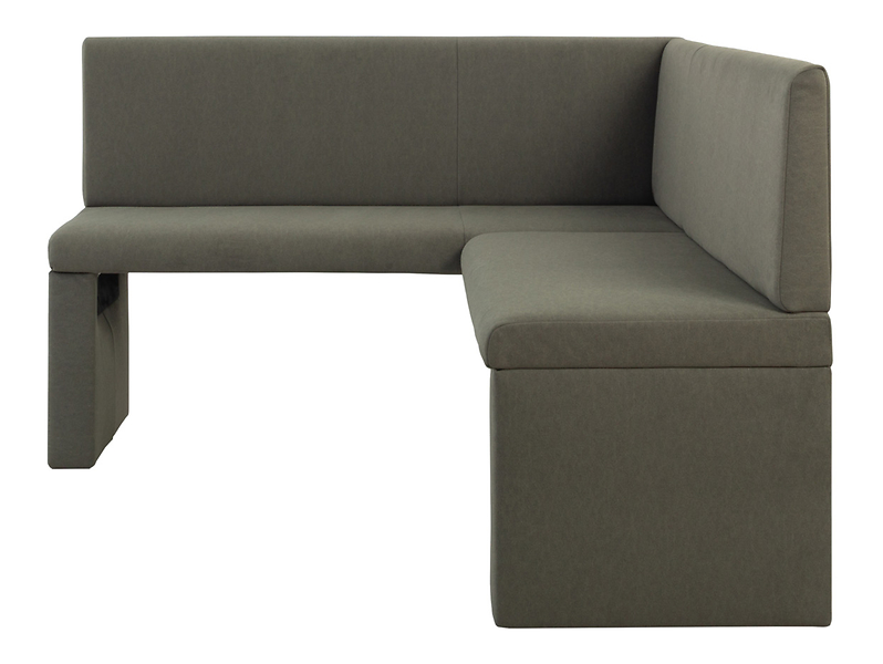 Ławka Campel prawa szaro zielona 503582