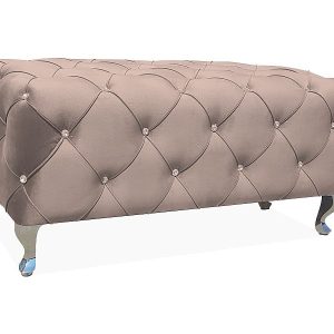Ławka HESTIA VELVET beżowa 868525 Ławka HESTIA VELVET beżowa 868525