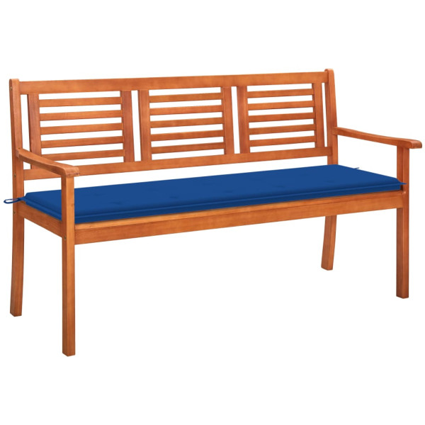 Ławka Niebieski 150 cm Drewno akacjowe vidaXL 87211
