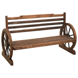 Ławka ogrodowa, 112 cm, lite drewno jodłowe 561069 Ławka ogrodowa, 112 cm, lite drewno jodłowe 561069