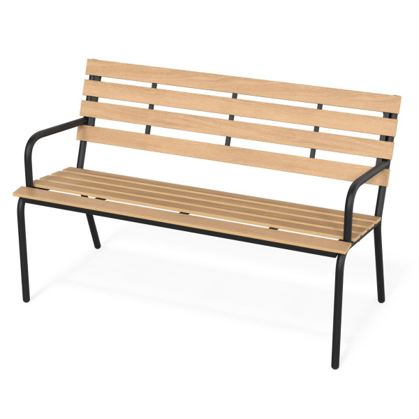 Ławka ogrodowa 130 cm Forio - Beżowa 1071912