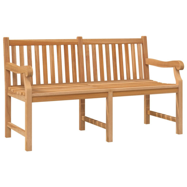 Ławka ogrodowa, 150 cm, lite drewno tekowe 561023